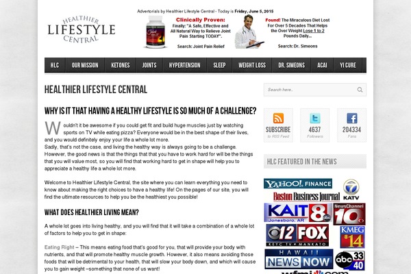 avenue theme site design template sample