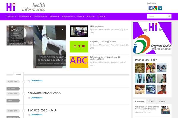 GoMedia theme site design template sample