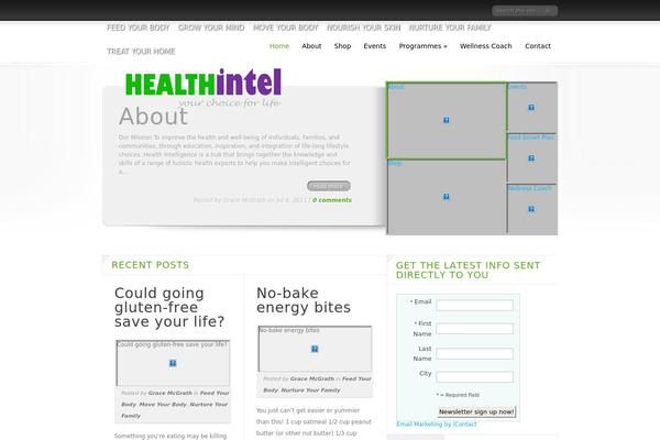 DelicateNews theme site design template sample