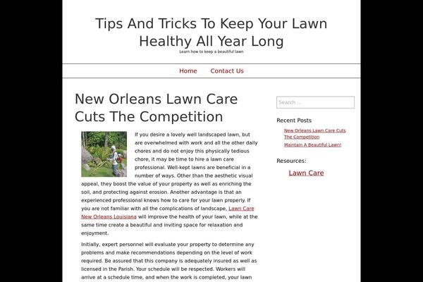 SimplifiedBlog theme site design template sample