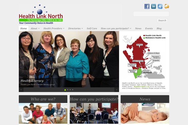 NonProfit theme site design template sample
