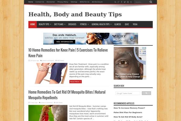 GoodNews theme site design template sample