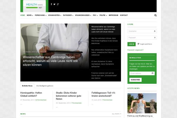 Original theme site design template sample