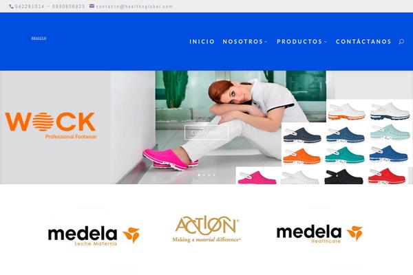 Site using Elegantbuilder plugin