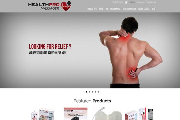 HealthPro theme websites examples