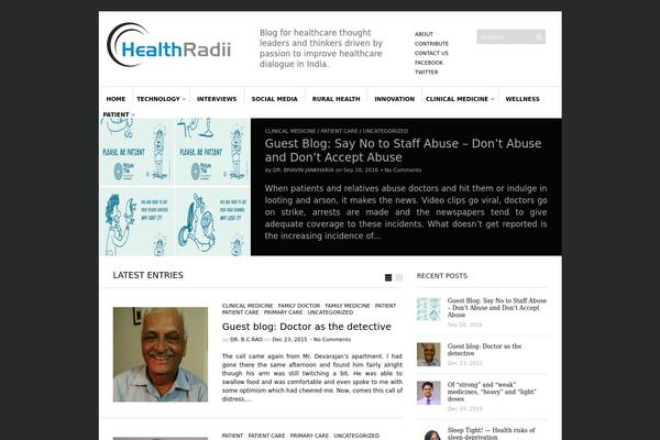healthradii.com site used Sight