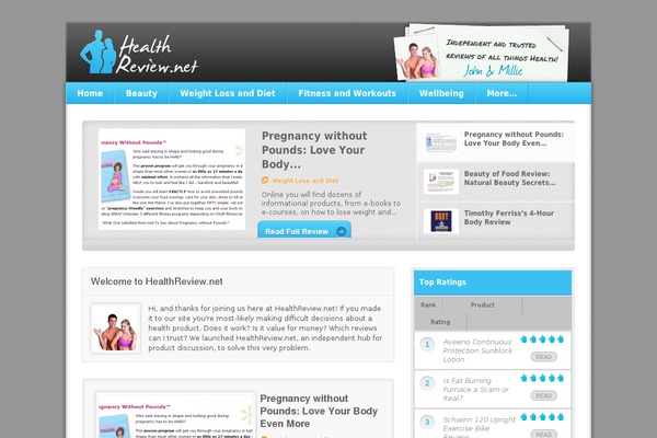 Proreview theme site design template sample