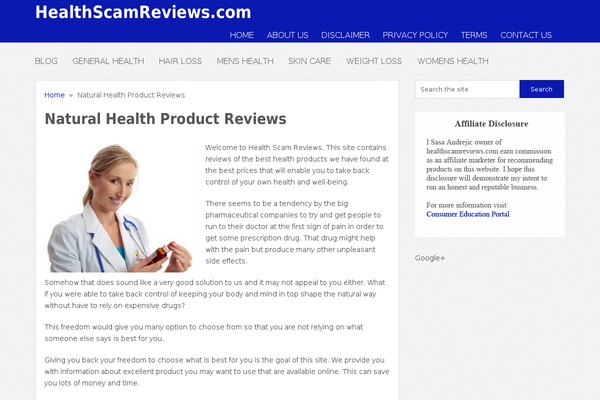 Nominal theme site design template sample