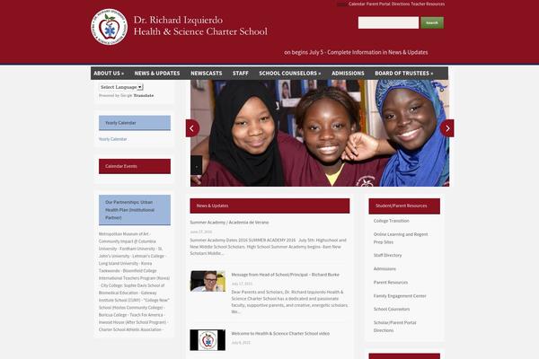 healthscienceschool.org site used Blackboard