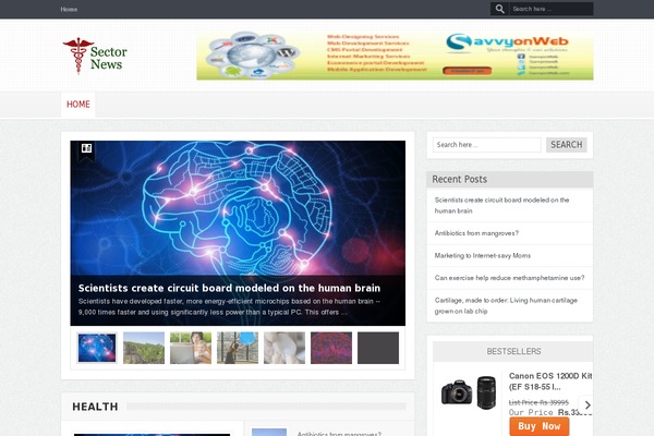 Site using Embedpress plugin