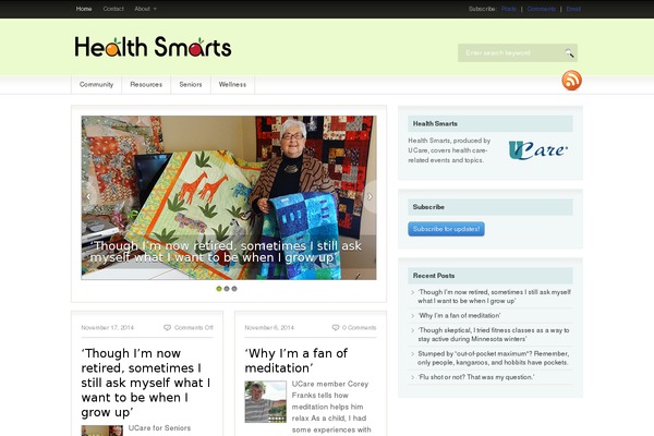Fresh News theme site design template sample