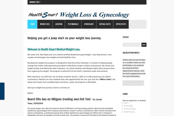 healthsmartstl.com site used Theme1373