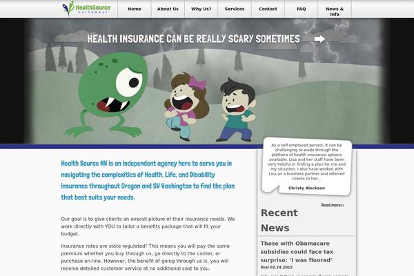 Hs theme site design template sample