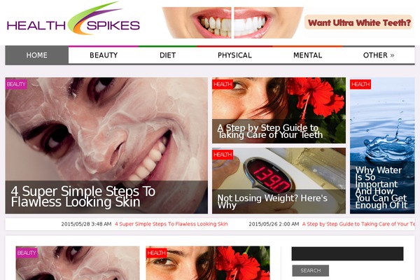 Meganews theme site design template sample
