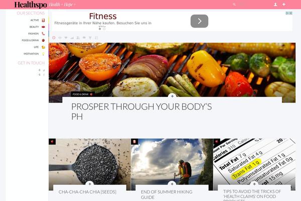 healthspo.com site used Implicit