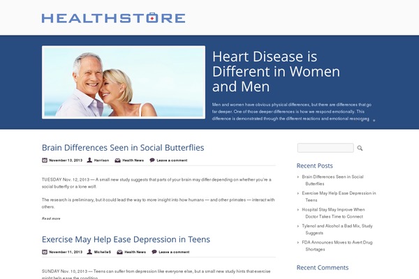 Care theme site design template sample
