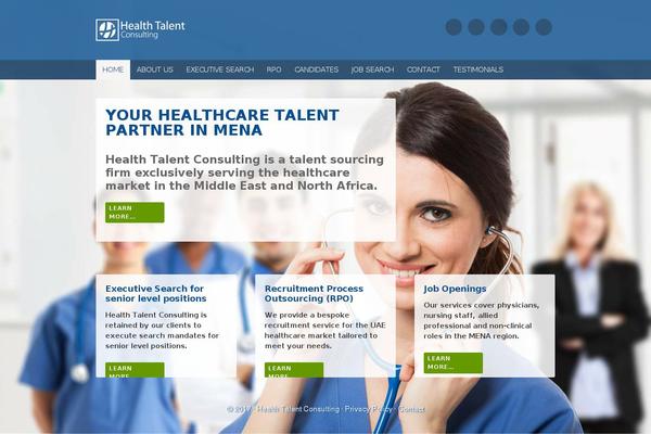 Site using Responsive Full Width Background Slider plugin