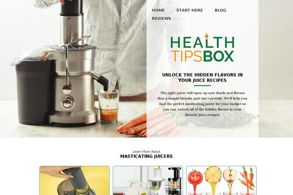 Rise theme site design template sample