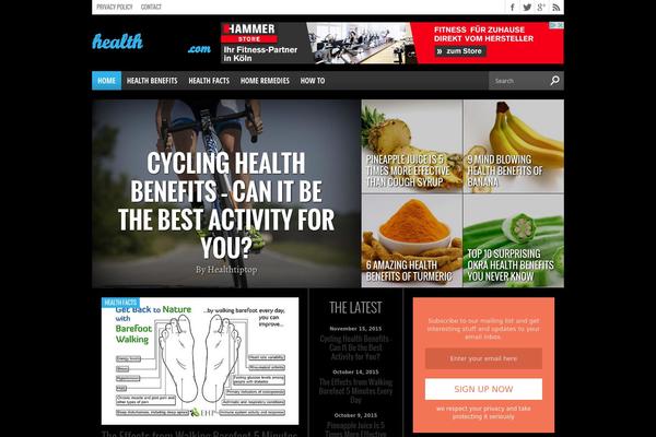 Hot Topix theme site design template sample