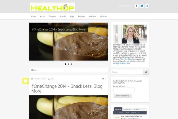 Icy Pro theme site design template sample