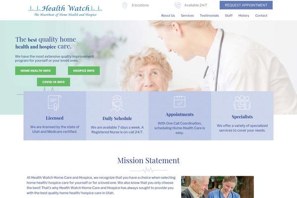 Senior theme site design template sample
