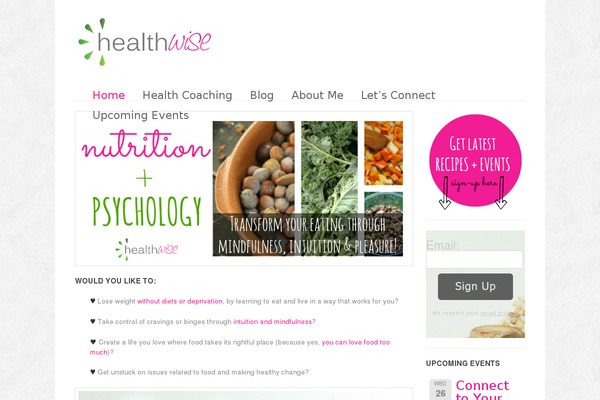 Purity theme site design template sample