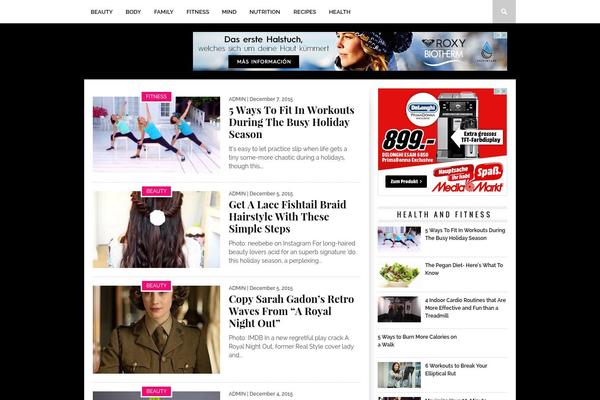 Braxton theme site design template sample