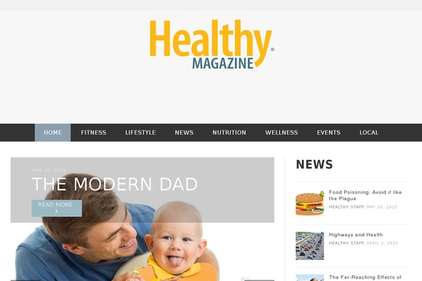 PRESSO theme site design template sample