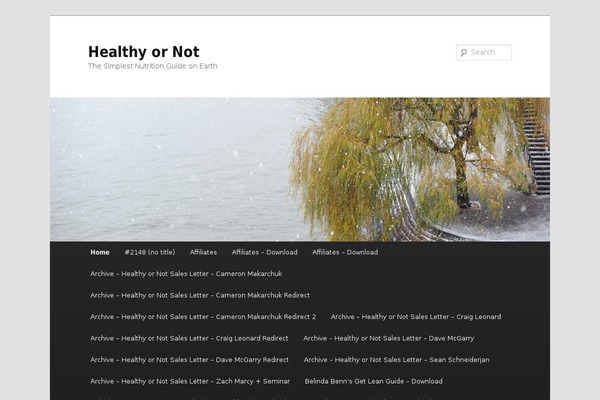 healthy-or-not.com site used Yootheme