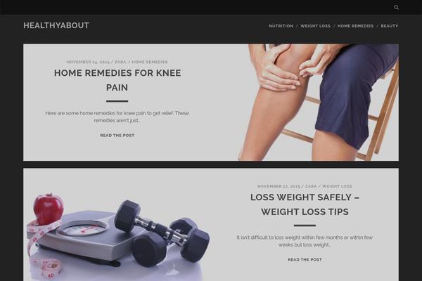 Truemag theme site design template sample