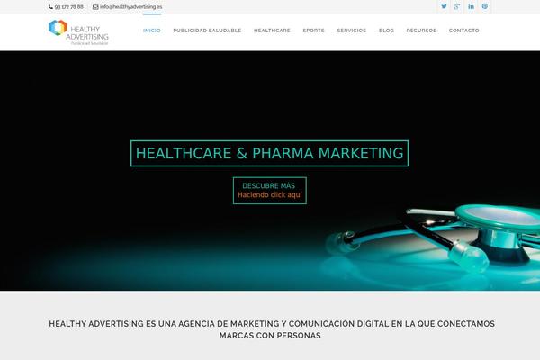 Ha theme site design template sample
