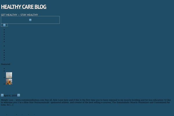 Headlines theme site design template sample