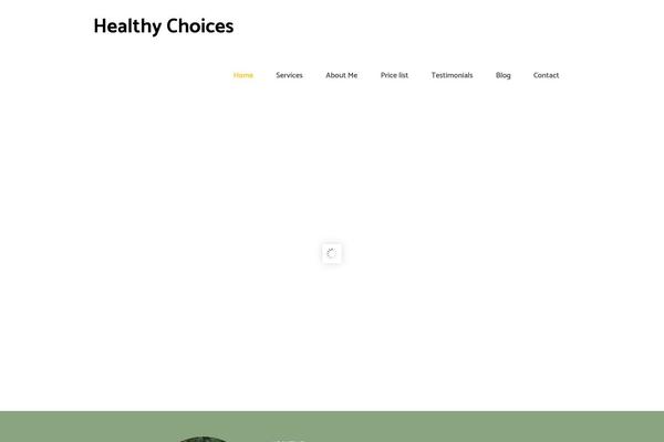 healthychoices.nl site used Laura-anderson