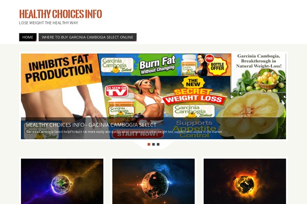 Parabola theme site design template sample