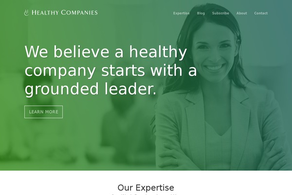 Hayden theme site design template sample