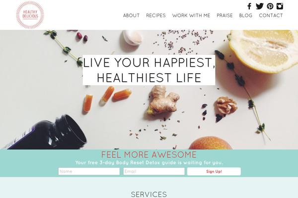 Hayden theme site design template sample