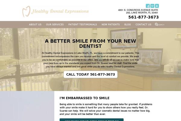 healthydentalexpressions.com site used Suarez