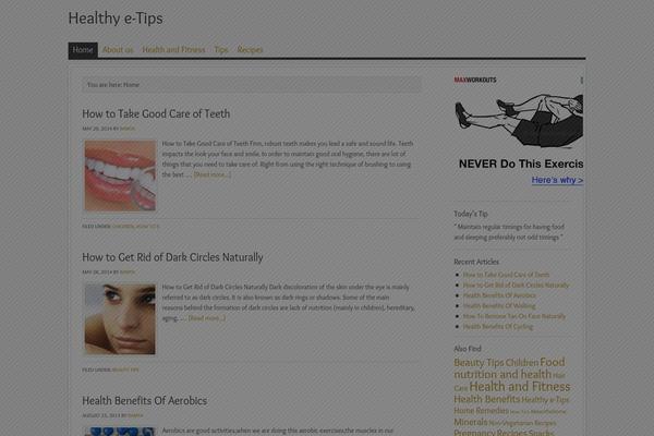 Site using Expanding Archives plugin