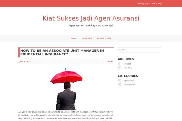 Sprouts theme site design template sample
