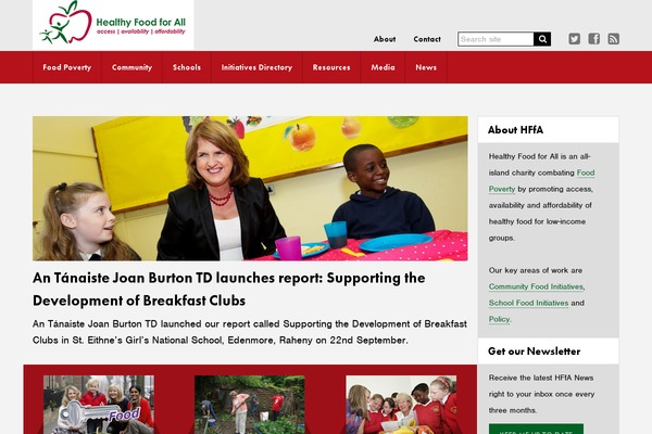 healthyfoodforall.com site used Hffa