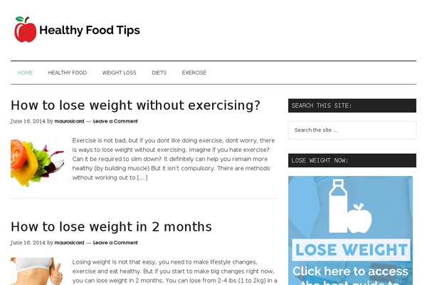 Twenty Fifteen theme site design template sample