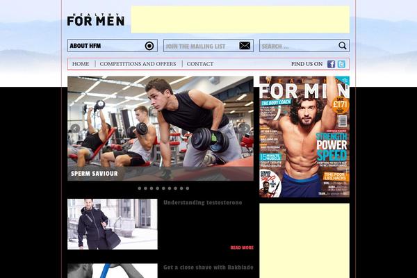 Hfm theme site design template sample