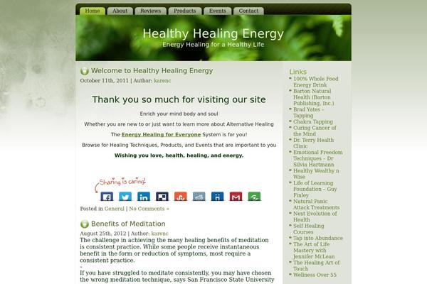 Forest theme site design template sample