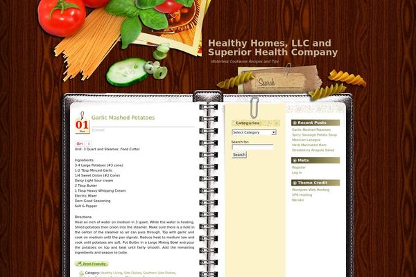 Coffee Desk theme site design template sample