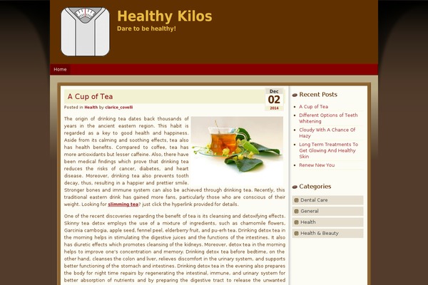 Blend theme site design template sample