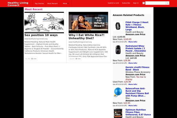 Site using AmazonFeed plugin