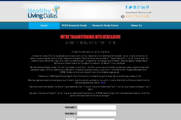 Site using Simple Scroll To Top plugin