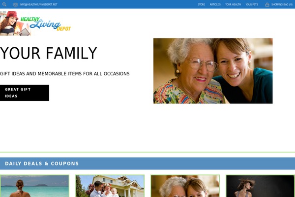 healthylivingdepot.net site used Jumbo