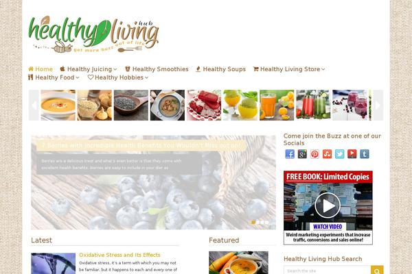 Frontpage theme site design template sample