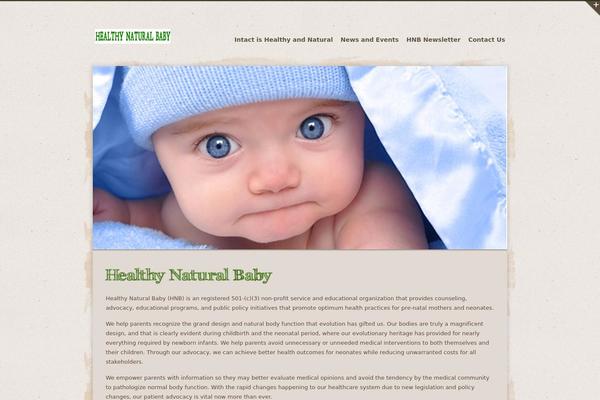 Organic Web theme site design template sample